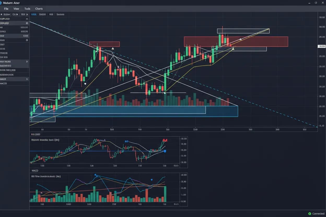 Technical Analysis for Trading: Complete Beginner Guide — Medatiq Markets article