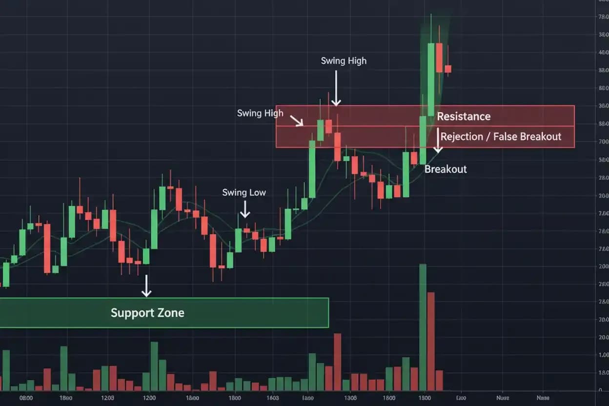 Support and Resistance Explained for Traders — Medatiq Markets article