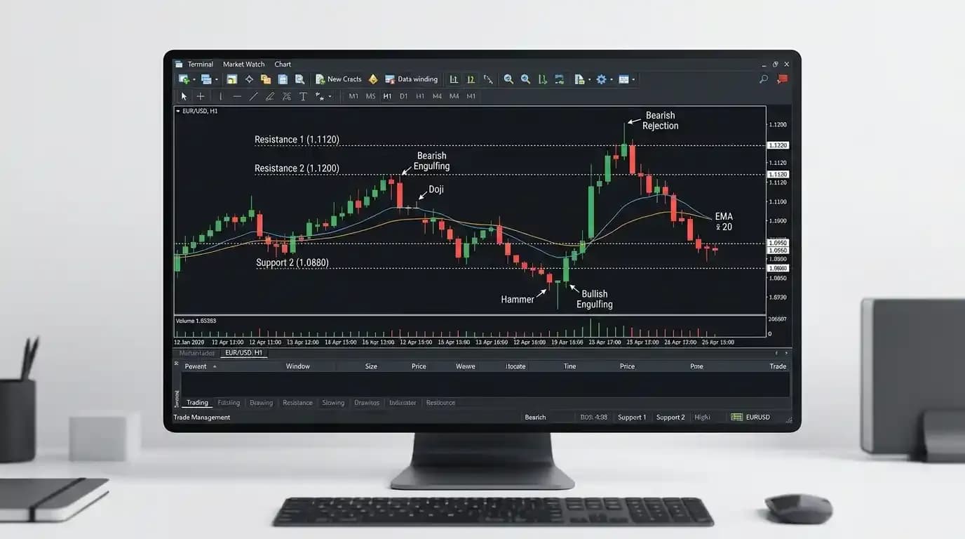 Candlestick Patterns: Complete Guide for Traders — Medatiq Markets article
