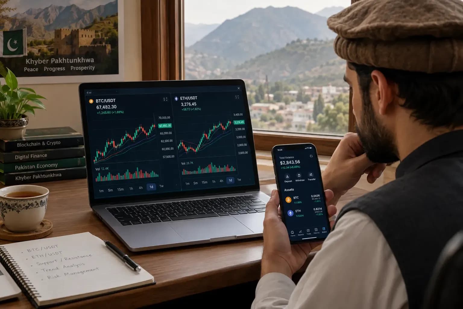 Best Crypto Exchanges and Apps in Khyber Pakhtunkhwa — Medatiq Markets article